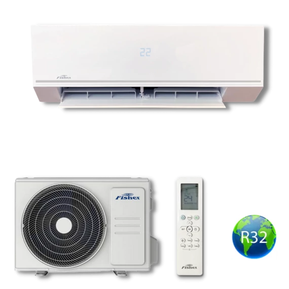 Fisher Comfort Plus FSAIF-CP-91AE3 / FSOAIF-CP-91AE3 oldalfali mono split klíma 2,7 kW