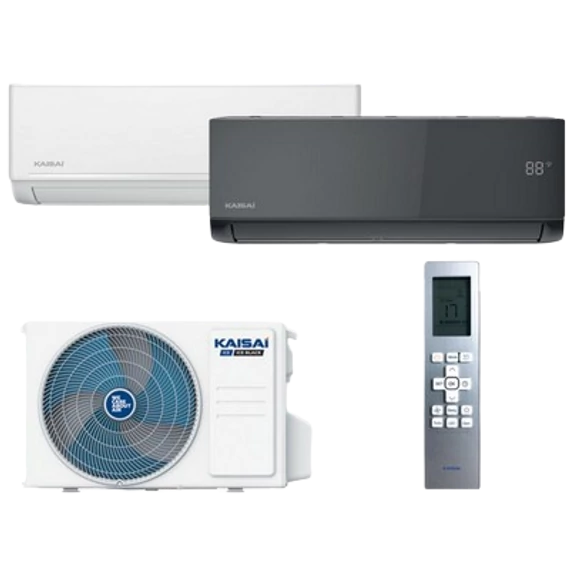 Kaisai Ice Black 3,5 kW R32 K3288+K3283B klíma szett