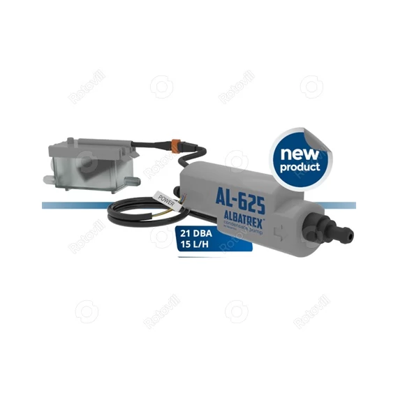 KONDENZVÍZ SZIVATTYÚ ALBATREX MINI PUMP 15l/h (AL-625) RIASZTÓ NÉLKÜLI